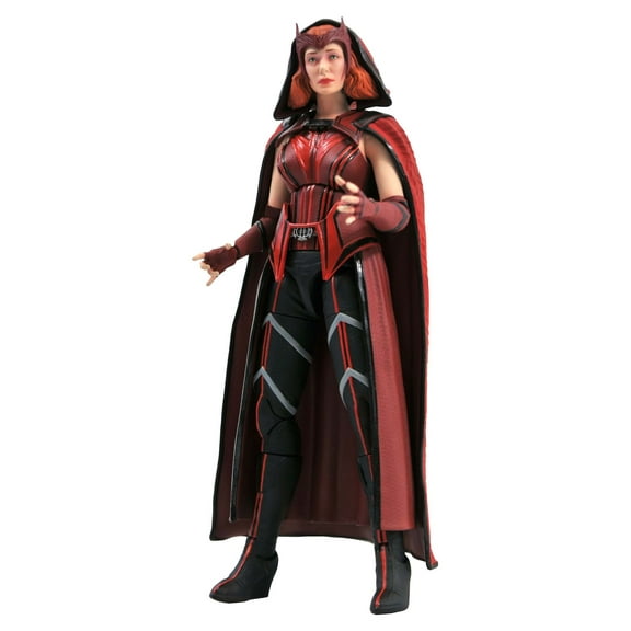 DIAMOND SELECT TOYS Marvel Select: WandaVision Scarlet Witch Action Figure, Multicolor