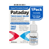 Pataday Twice Daily Allergy Itch Relief Eye Drops for Adults & Children Aged 2+ Years, 5ml