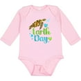 thumbnail image 3 of Inktastic Earth Day Sea Turtle and Hearts Boys or Girls Long Sleeve Baby Bodysuit, 3 of 5