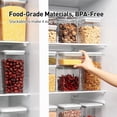 thumbnail image 4 of Recipientes de almacenamiento de alimentos EQI de 2.9 L, 2 piezas, herméticos sin BPA, 4 of 6