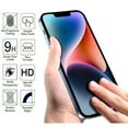 thumbnail image 6 of 3 Pack Screen Protector for iPhone 14 Pro [6.1 Inch] with Easy Installation Frame, Tempered Glass Film, HD Clear, 9H Hardness, No Bubbles, Case Friendly, 6 of 7