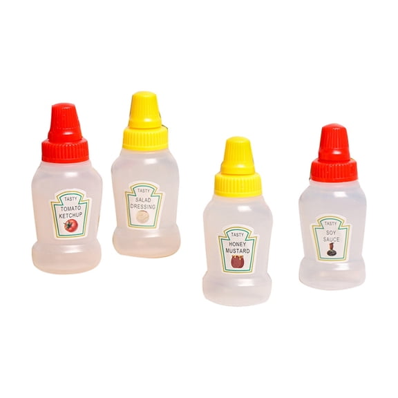 Portable Dressing and Condiment Dispenser Leakproof Kitchen Oil Bottle for Travel