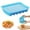 Blue, variant on Clearance Cake Mould under $5 Sausage Molder Silicone Corn Dog Maker Silicone Hot Dog Sausage Maker Non Stick Flexible Hotdog Maker 6 Cavity Baking Cooking Steaming Container With Silicone Brush