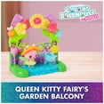 thumbnail image 3 of Gabby's Dollhouse: The Movie, Balcón de jardín de Queen Hada Gatina, Figura de Juguete y Accesorios para la casa de muñecas, Juguetes para niños y niñas a Partir de 3 años, 3 of 5