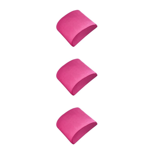 Wosthever Equipado en todas partes para apoyar la cintura - Cojín profesional mejorado con ante interno de algodón viscoelástico - Rosa Type1 NO1