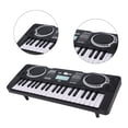 thumbnail image 2 of Hugtrwg Teclado Digital Portátil Con Pantalla LED Piano Electrónico 37 Teclas (negro), 2 of 9
