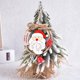 thumbnail image 2 of Adornos para árbol de Navidad, paquete de 3, adornos navideños de madera hechos a mano para fiestas, adornos colgantes para el árbol, decoración del hogar, Papá Noel, alce, muñeco de nieve con, 2 of 8