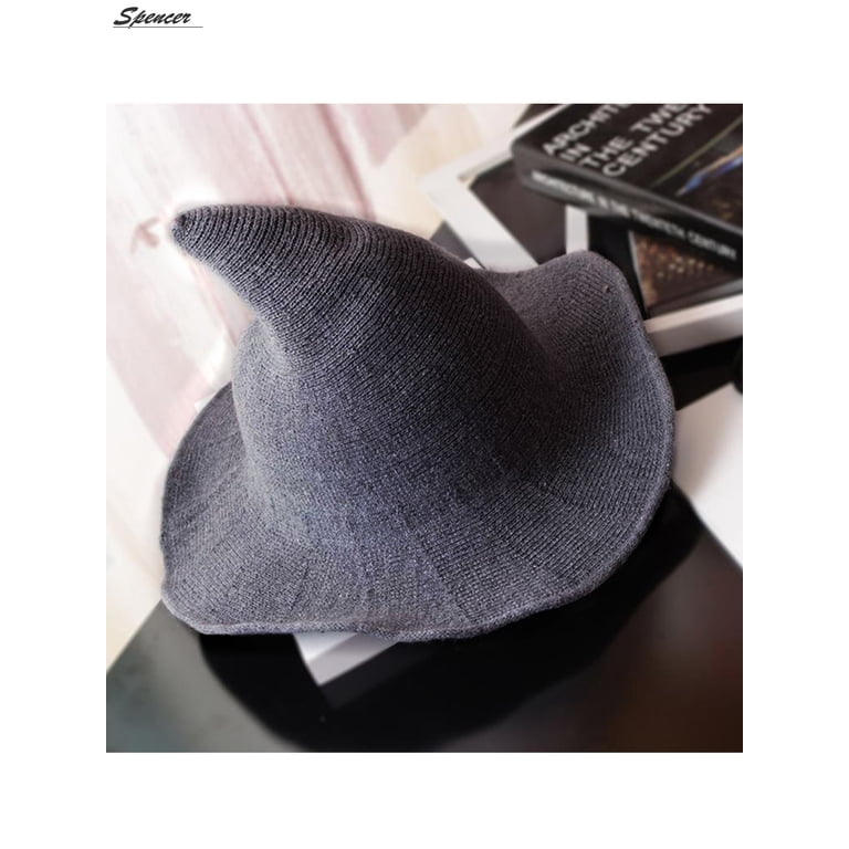 Spencer Winter Halloween Steeple Wool Big Brimmed Pointed 