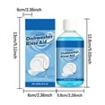 thumbnail image 3 of HomeKingdee Dishwasher Rinse Aid – Powerful Grease & Residue Remover, Anti-Scale & Quick-Dry Formula, Shiny Dishes & Dishwasher Maintenance, 3 of 9