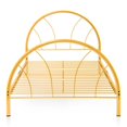 thumbnail image 3 of Rosebery Kids Contemporary Metal Twin Platform Bed in Orange, 3 of 4