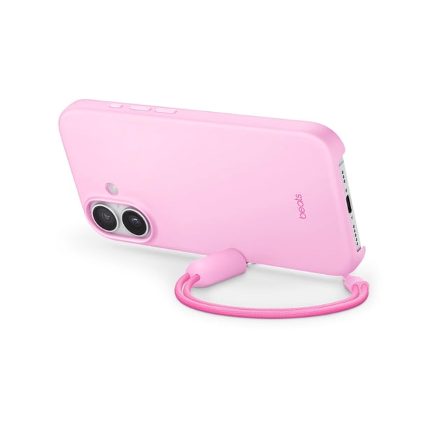 Funda para teléfono Beats iPhone 17 con soporte MagSafe Pebble Pink