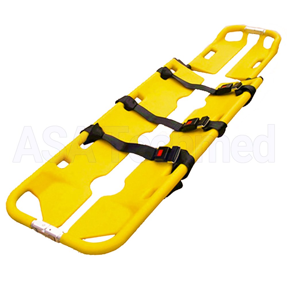 Scoop Stretcher Adjustable Lightweight Plastic Medical Spine Board