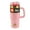 Rose Shimmer, variant on Ozark Trail 18oz Rose Shimmer Stainless Steel Insulated Tumbler with Handle and Flip Straw Lid. Leak Resistant