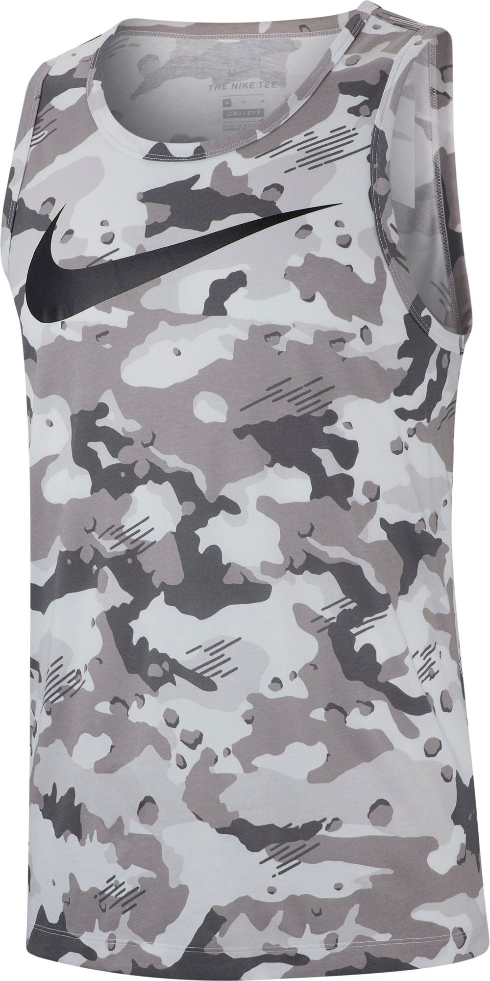 nike men's dry camo swoosh tank top