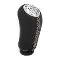 thumbnail image 2 of Car Gear Shift Knob 5 Speed Shifting Level Head Silver Black Replacement for Kangoo 2009, 2 of 22