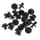 thumbnail image 3 of 20pcs Shield Push Rivet Fastener Retainer Pin Clips for Mazda Suzuki (B25), 3 of 4