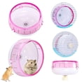 thumbnail image 2 of Super Silent Hamster Exercise Wheels Quiet Spinner Hamster Running Wheels With Adjustable Stand For Hamsters Gerbils Mice, 2 of 5