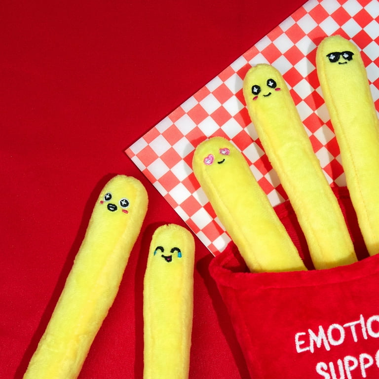 Emotional Support Fries 12 Novelty Plush Toy