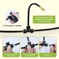 thumbnail image 2 of RainPoint 100FT Drip Irrigation System, 30PCS 360° Brass Nozzles Garden Watering Kit for Greenhouse Lawn Raised Beds, 2 of 8