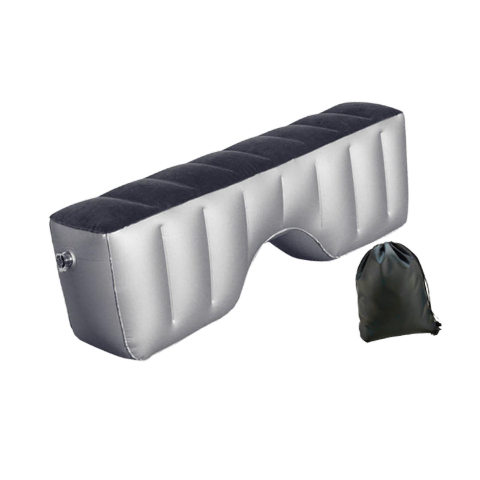Inflatable Car Air Travel Mattress Back Seat Bed Portable PVC Flocking Sleeping Pad for Family Travel