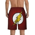 thumbnail image 4 of The Flash Mens Swim Trunks Quick Dry Board Shorts with Mesh Lining, Hawaii Beach Shorts Swimwear Bathing Suits, 4 of 8