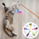 thumbnail image 3 of 5 piezas de libélulas de repuesto duraderas para varitas de juguetes interactivos para gatos y gatitos, 3 of 7