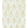 thumbnail image 5 of Galerie Wallcoverings  Italian Classics 4 Collection Embossed Floral Motif Damask Vinyl on Non-woven Matte Wallpaper Roll 33 feet x 21 inches - Beige, 5 of 5