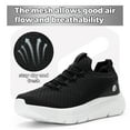 thumbnail image 5 of FitVille Wide Slip on Shoes for Men, Mens Casual Walking Shoes, Lightweight and Breathable, 5 of 6