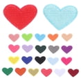 thumbnail image 1 of 93 parches de corazón: apliques bordados termoadhesivos para reparar ropa. Parches decorativos de San Valentín para chaquetas, mochilas y vaqueros., 1 of 8