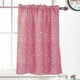thumbnail image 1 of Cortina opaca Recortada Sombreado alto 70% -90% Decoración Barra Cortinas Cortinas de ventana Cortinas para Niñas rosa 74x90cm Yotijar cortinas opacas, 1 of 8