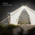 thumbnail image 2 of 120 LED Solar Camping Lantern with Remote Control, USB Rechargeable Battery, Dimmable Camp Light, Portable, IPX7 Waterproof, for Emergency, Hiking, Garden and BBQ, 2 of 5