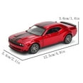 thumbnail image 4 of 5-inch alloy car model Dodge Challenger rebound function static model alloy die-casting car model collection gift toy, 4 of 10