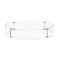 thumbnail image 4 of COSIEST Outdoor Fire Pit Glass Wind Guard, Round, 29x5.5 inches, 4 of 5