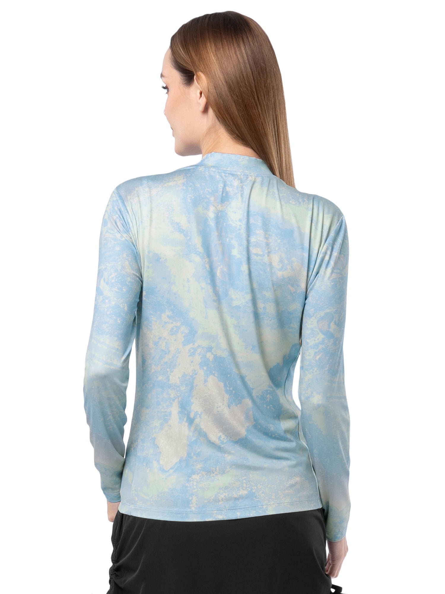 Realtree Ladies Long Sleeve ZIP Performance Top, Size S-2XL