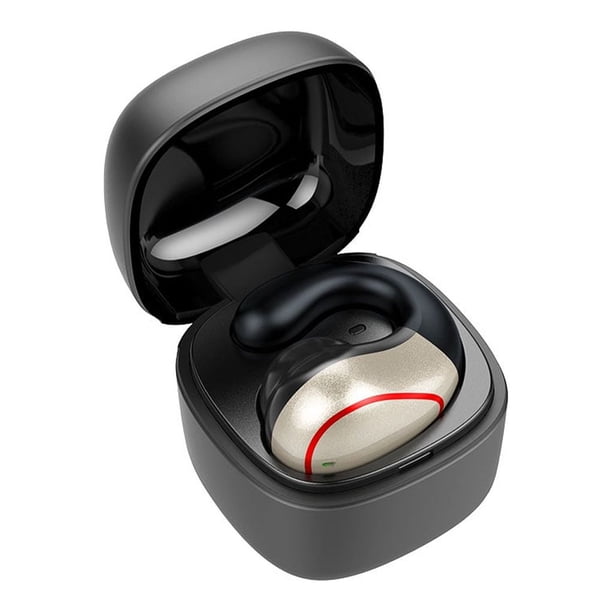 Auriculares Inalámbricos Kearding Bluetooth 5.0 con Control Táctil y Gancho para la Oreja Oro