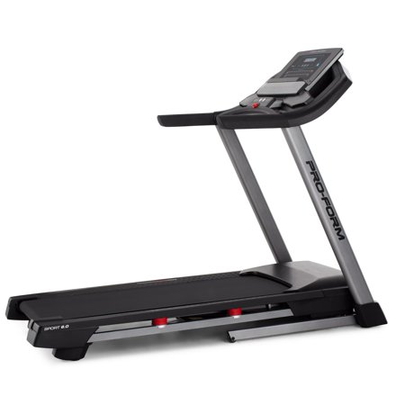 ProForm Sport 6.0 Folding Exercise Treadmill with 0-10 MPH Range and Included