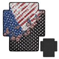thumbnail image 6 of FOR U DESIGNS American Flag Butterfly Print Recliner Chair Covers Waterproof Non-Slip Reclining Seat Slipcover, Easy to Install Machine Washable Furniture Protector for Pets, 6 of 6