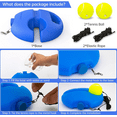 Tennis Trainer Rebound Ball Tennis Rebounder, Tennis Training