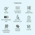 thumbnail image 5 of Waterless Nebulizer Essential Oil Diffuser for Aromatherapy Diffuser Nebulizer Scent Machine Room Home Air Freshener(B), 5 of 5
