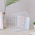 thumbnail image 2 of GHIIYER Desktop Wall Storage Rack Hat Rack Store Shelf Rack Home Desktop Display Craft Supplies White One Size, 2 of 4