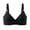 A1_Black, variant on Women's Breathable Wireless Bra Full Coverage No Underwire Everyday Sleep Bras Comfortable Wireless Padded Bras Lightweight Everyday No Show Bra Comfort V-Neck Lift Support Bra Pink 46