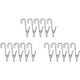 thumbnail image 1 of 15 Uds. Ganchos de Clip, alfileres de Metal para ropa, Clips colgantes multiusos para oficina, baño, cocina, sala de estar, Etc. Ofspeizc  WRJM-180, 1 of 6