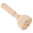 thumbnail image 5 of KAKOWELY pottery design tools Wooden Clay Stamp Wooden Handle Pottery Tools Wooden Clay Stamp Set Wooden Playdough Stamps Wooden Handle Pottery Tools for Clay Modeling and Crafting Pattern Kit, 5 of 5