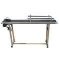 thumbnail image 3 of INTBUYING Courroie Convoyeur 59 Pieds*7.8 Pouces avec Double Garde-Corps, Vitesse Réglable, Machine en Acier Inoxydable, Courroie en PVC pour Passer les Codes, 110V 60W, 3 of 15