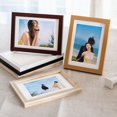 thumbnail image 3 of Hyasfey 6/7/8/10-Inch/A4 Vintage Wooden Photo Frame Clear Glass Picture Display Frame Rustic Home Office Bedroom Desktop Photo Holder Decoration, 3 of 8