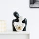 thumbnail image 4 of Estatua de pareja romántica de cerámica abstracta, figura de pareja enamorada para dormitorio, TV, mueble, estante del hogar, decoración, boda, San Valentín, aniversario, regalo, 4 of 8