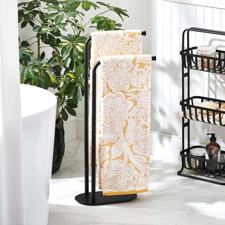 Tall Freestanding Towel Rack ptunsemarang.go.id