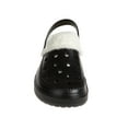 thumbnail image 5 of FOAMWALK Women's Comfortable Furry Solid and Bubble Heel Platform Clogs with Faux Fur Lining - Fur Lined Clogs for Women, Black, 6, 5 of 8