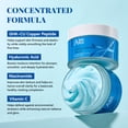 thumbnail image 6 of ANAiRUi GHK-Cu Copper Peptide Cream, 2.4% Copper Tripeptide + 13 Multi-Peptides, Hyaluronic Acid Daily Moisturizer for Dry Dull Skin, 1.7 oz, 6 of 10