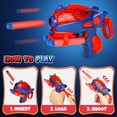 thumbnail image 5 of Beefunni 2 Pack Blaster Shooting Toy Set – Foam Dart Launcher with Automatic Reset Target, Outdoor & Indoor Shooting Game Toy Gift, 5 of 7